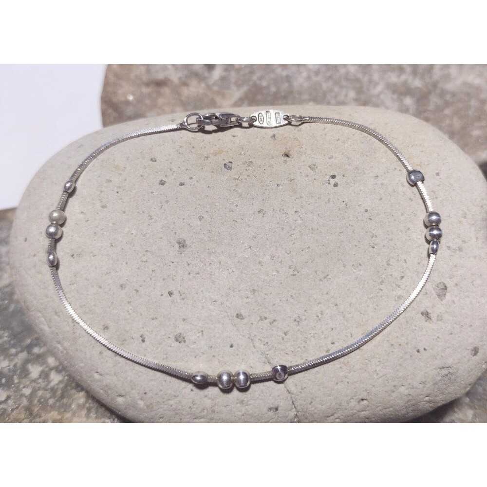 Roberto Magi Italy Sterling Silver Chain Bracelet